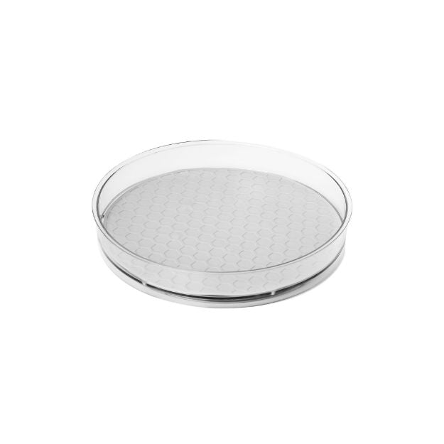 HEXA LAZY SUSAN-OYSTER GRAY