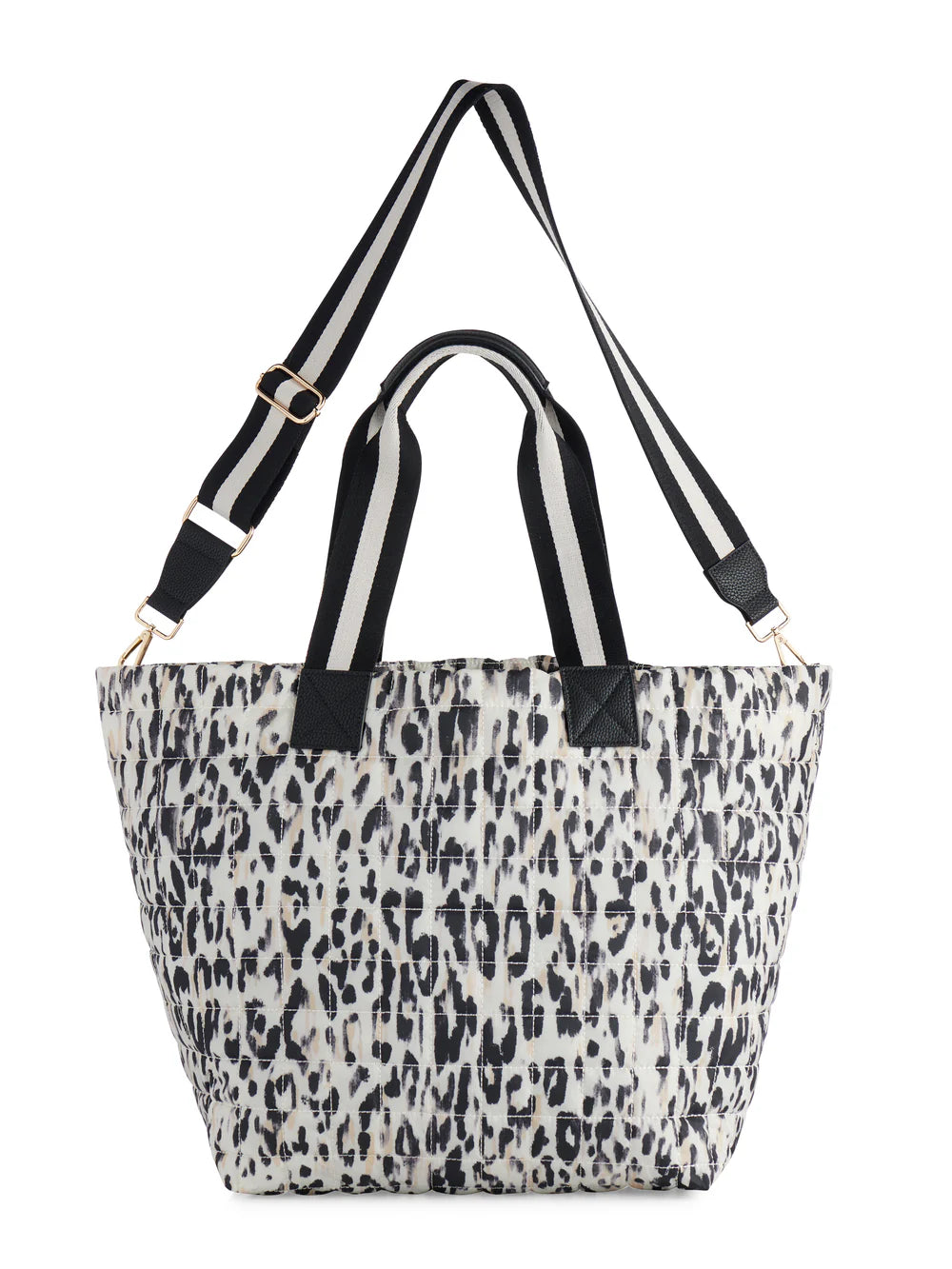 SHIRALEAH TRAVEL TOTE-EZRA LEOPARD