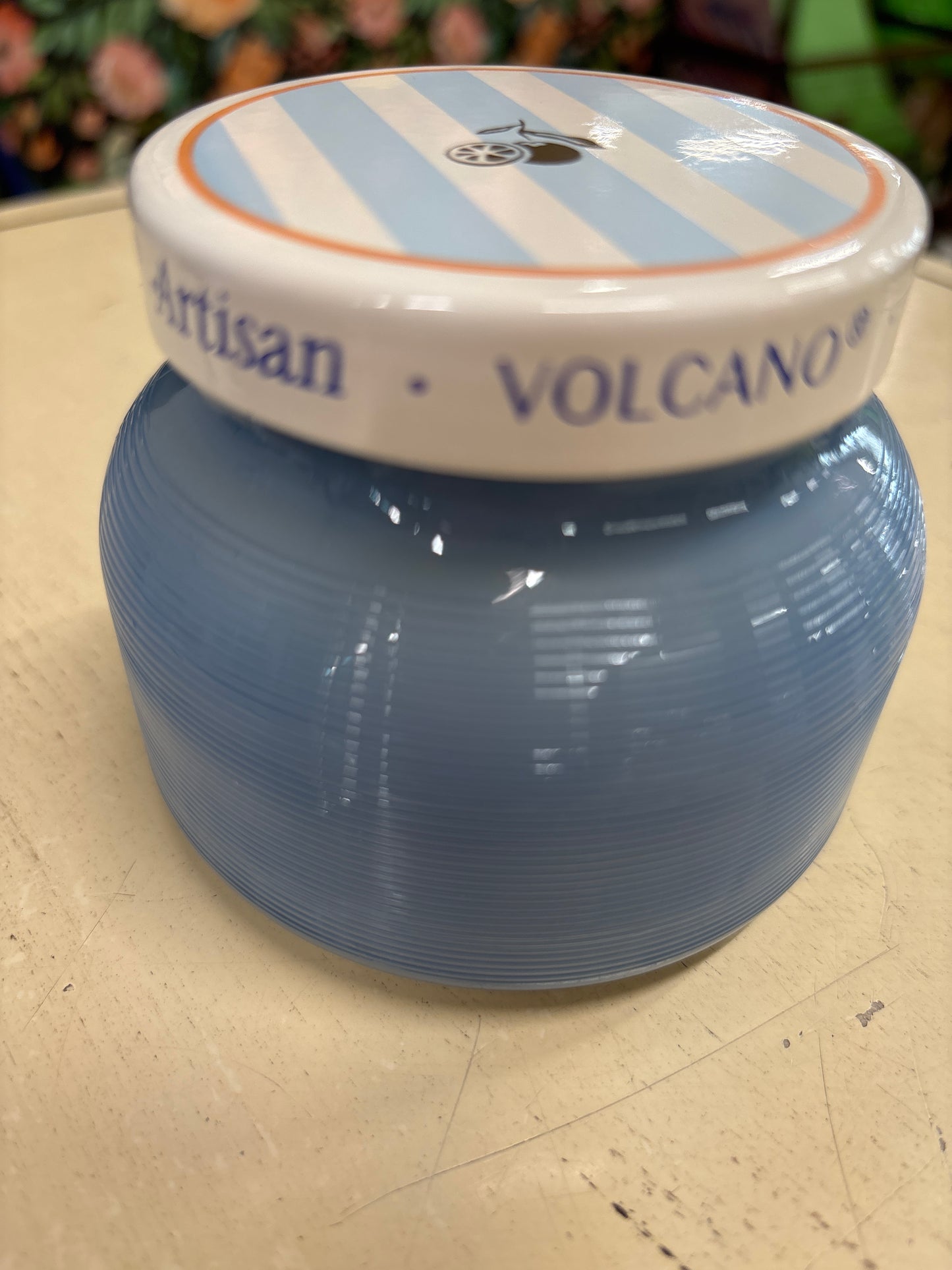 VOLCANO ARTISIAN CAFFE CAPRI PETITE CANDLE