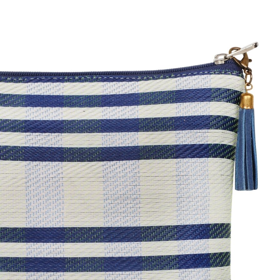 VAAN-KAI POUCH FAIR WIND WHT/BLUE