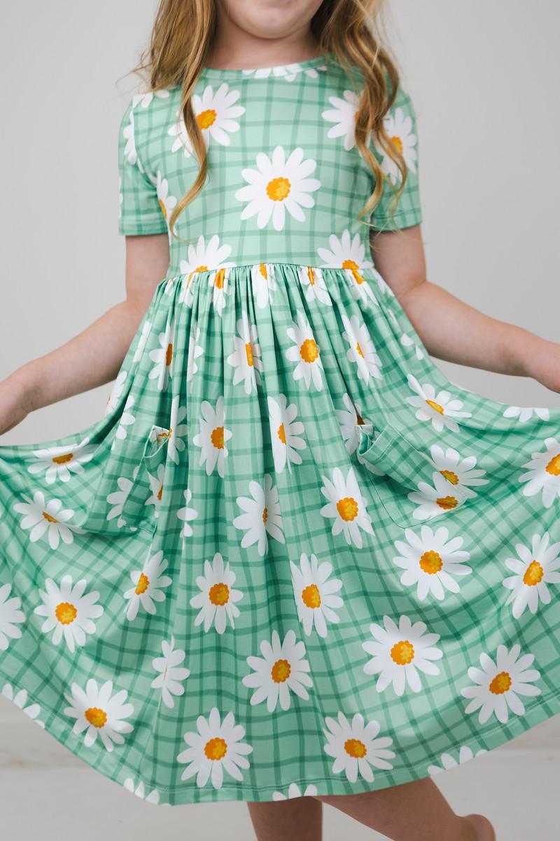 MILA & ROSE POCKET TWIRL DRESS - OFF THE GRID