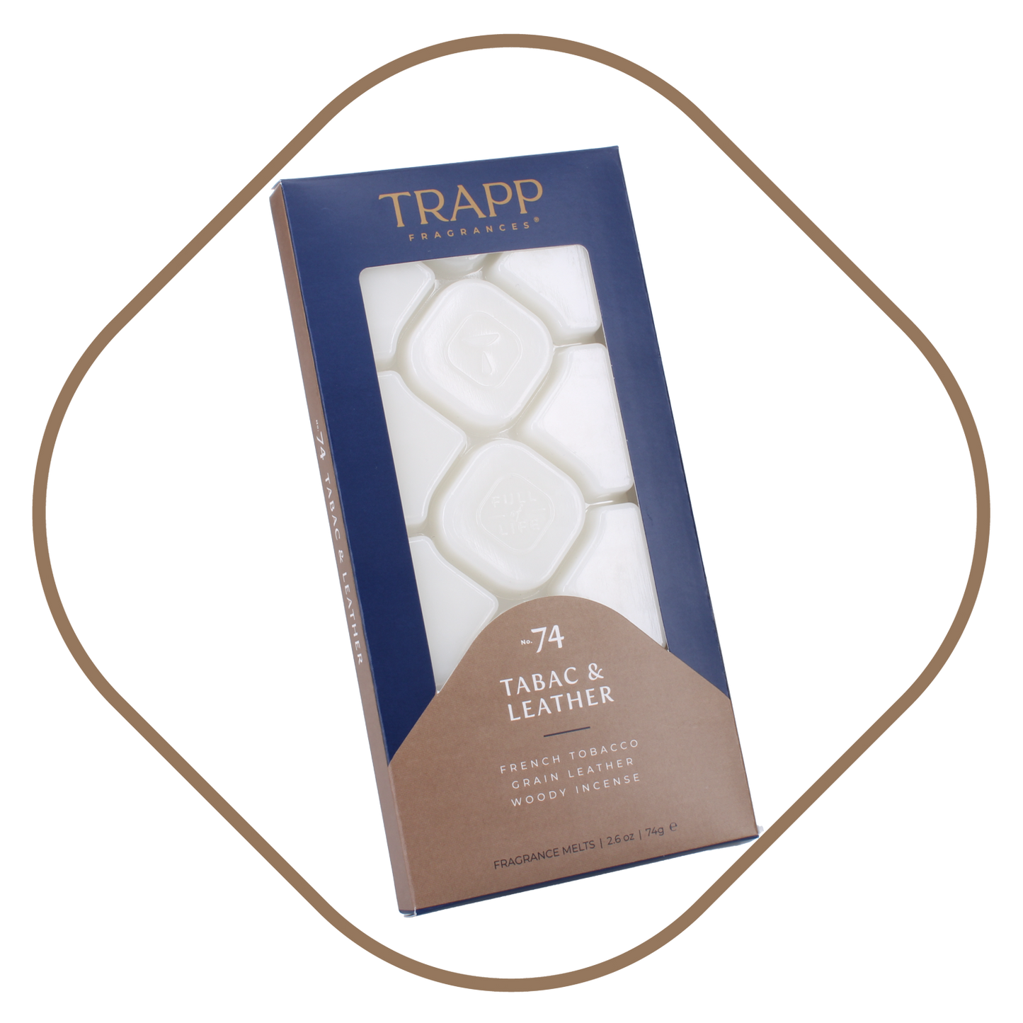 TRAPP MELTS- 2.6 OZ- TABAC & LEATHER