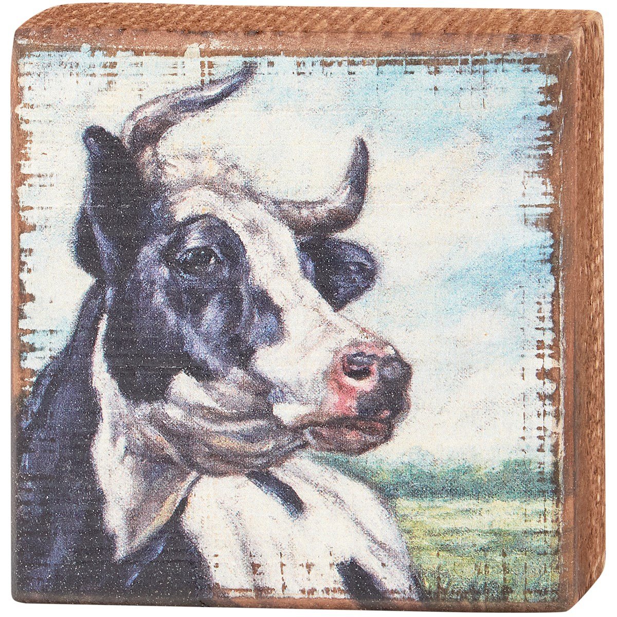 BLOCK SIGN - DAIRY COW