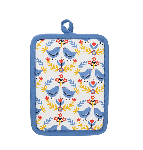 MU KITCHEN POTHOLDER/SCANDI BIRDS