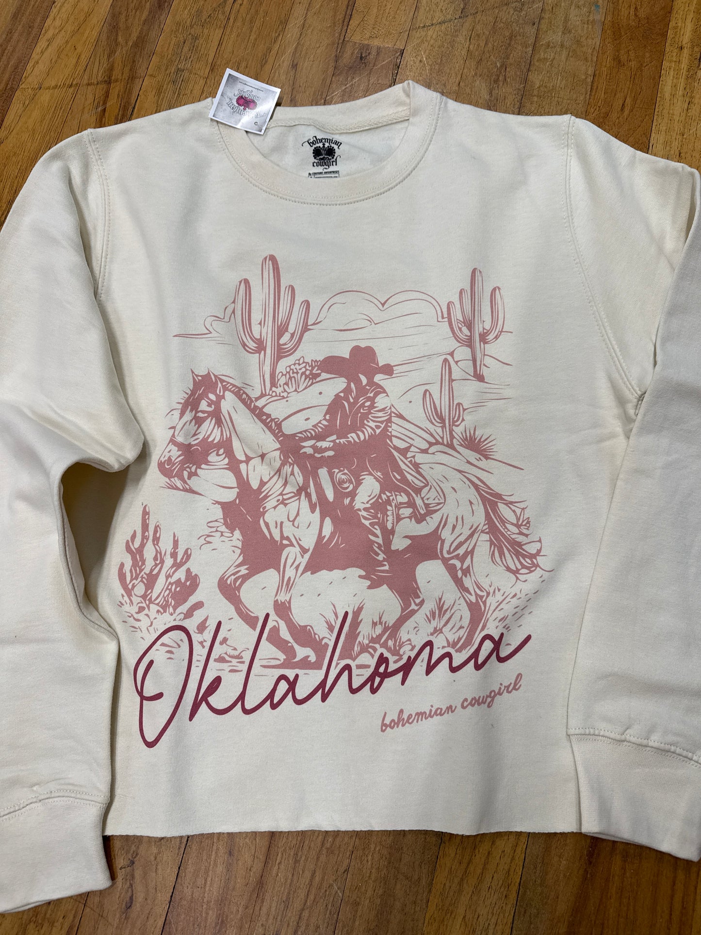 BOHEMIAN COWGIRL-OKLA SCENE-CREAM