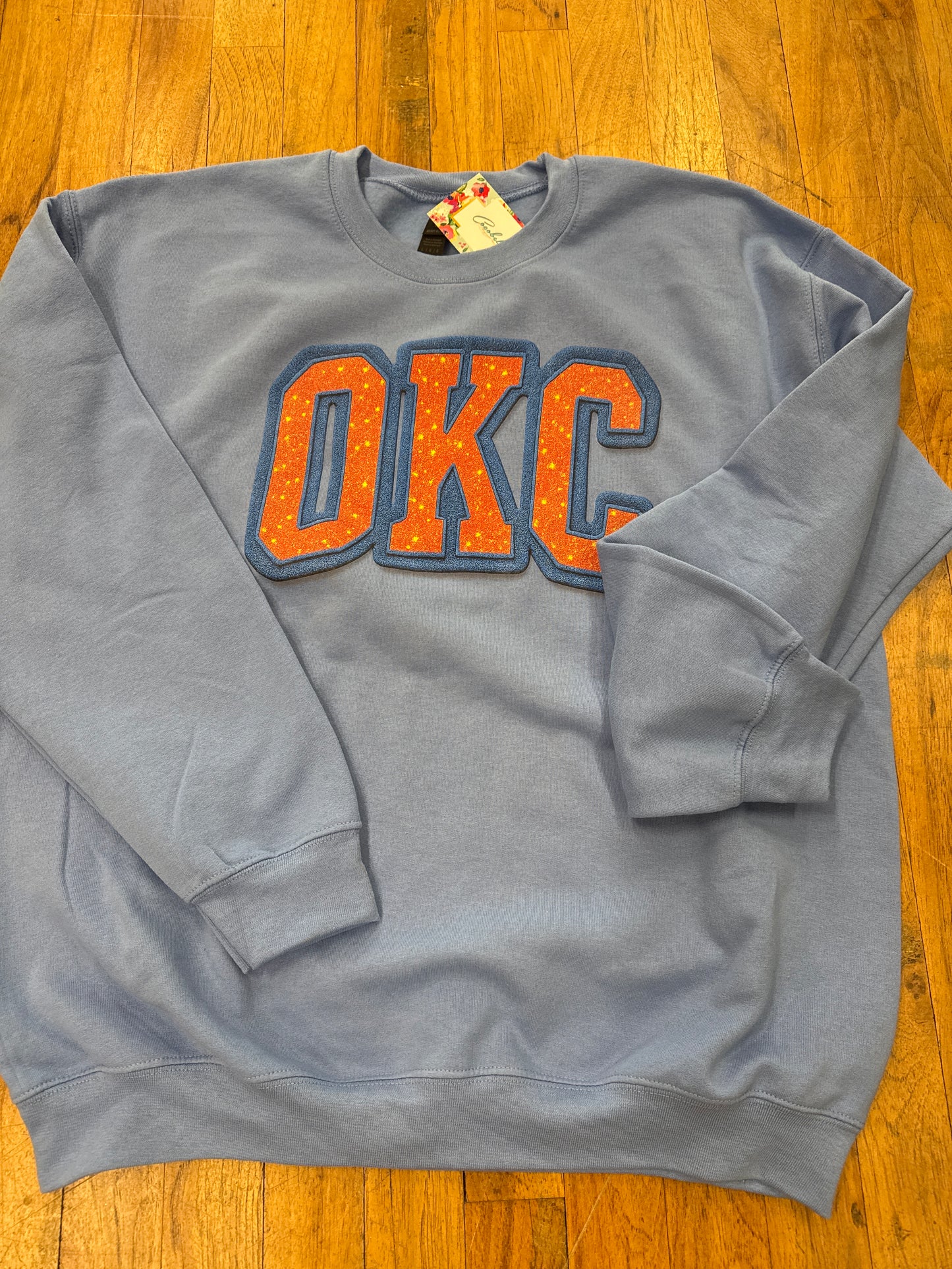 SC OKC THUNDER SWEATSHIRT-LARGE