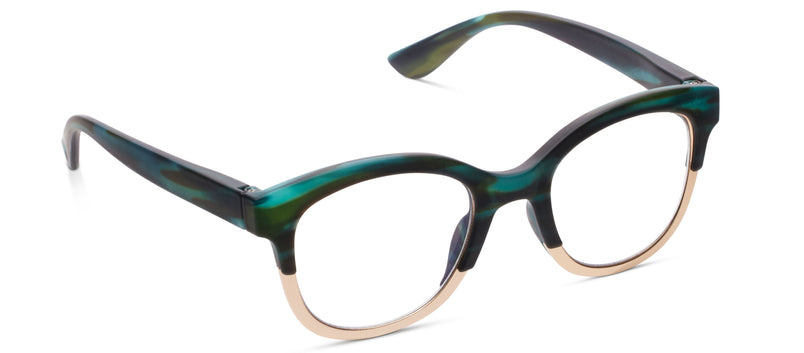 PEEPERS-GEORGIA TEAL/GOLD 1.00