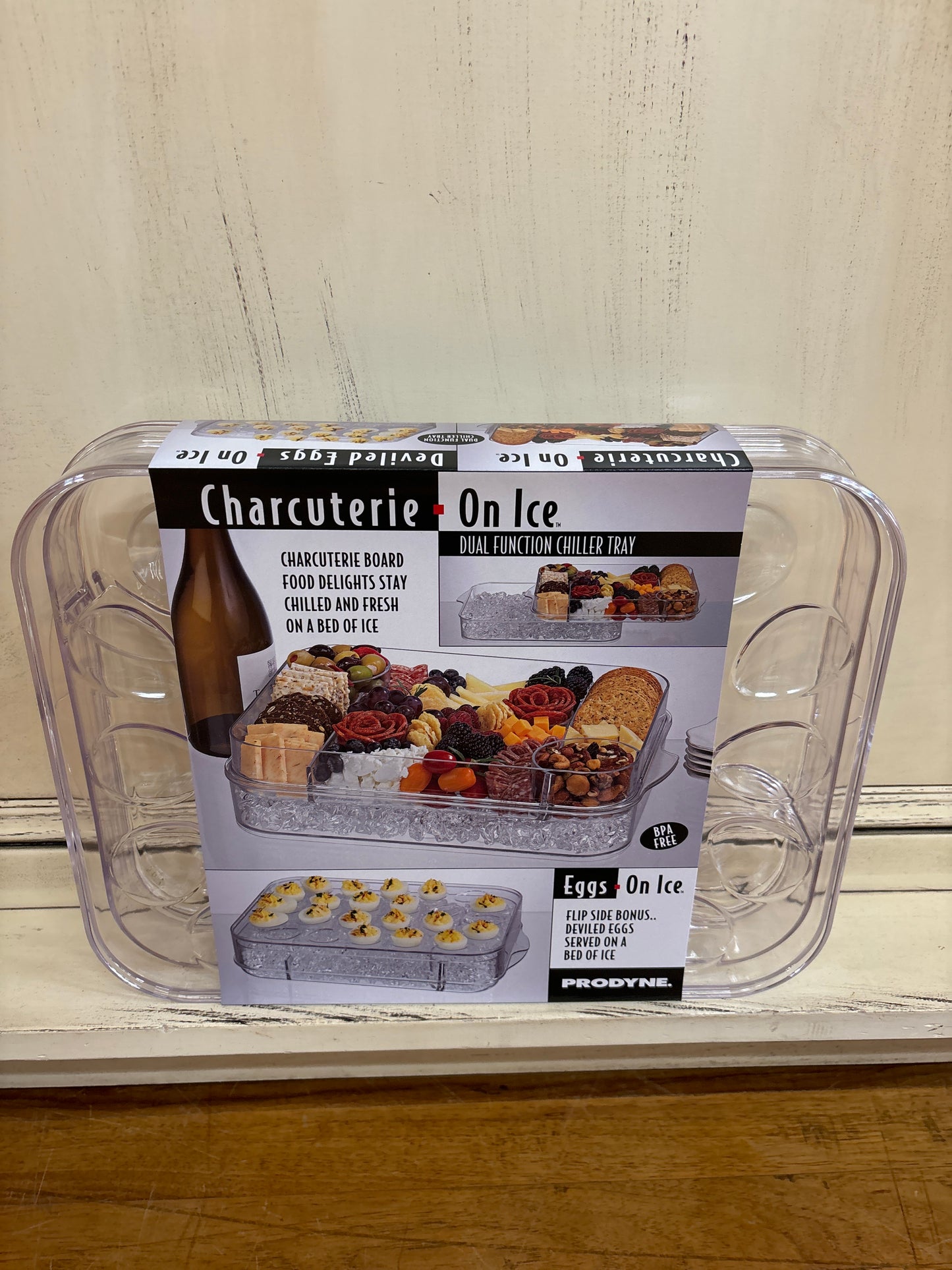 CHARCUTERIE ON ICE/DEVILED EGG TRAY