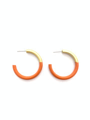 ACCESSORY JANE LIZ MED HOOP EARRINGS