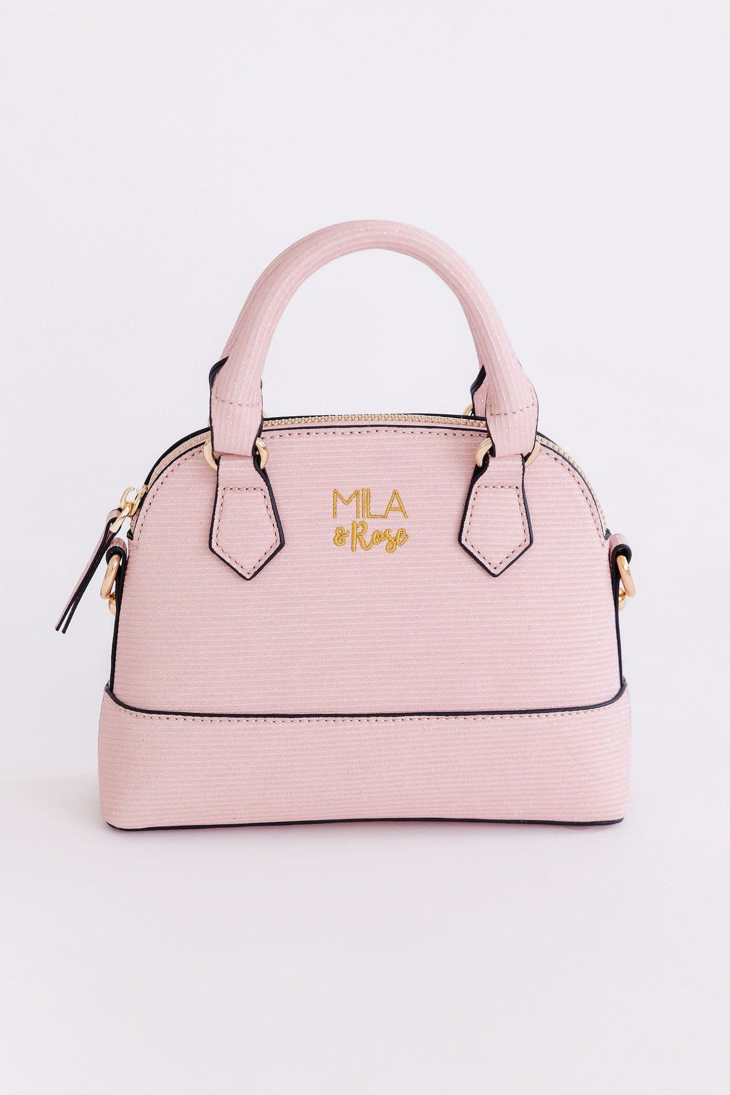 MILA & ROSE GIRLS PURSE-LT PK SHIMMER