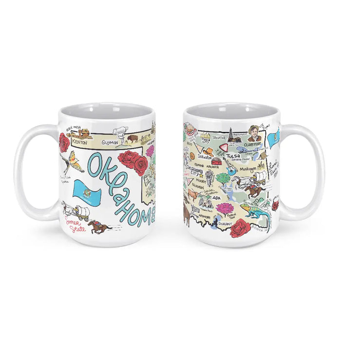 FISH KISS OKLAHOMA MUG