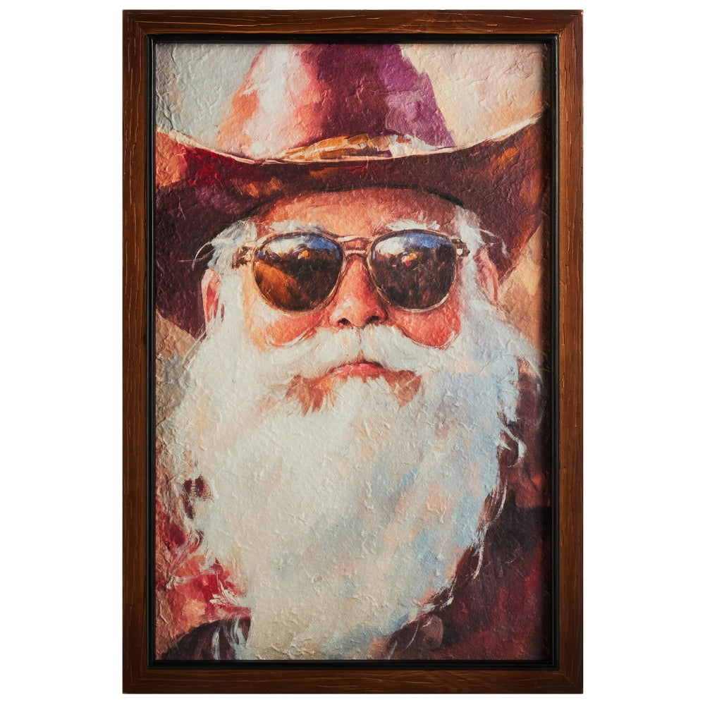 RAZ-24.5" COWBOY KRINGLE WALL ART