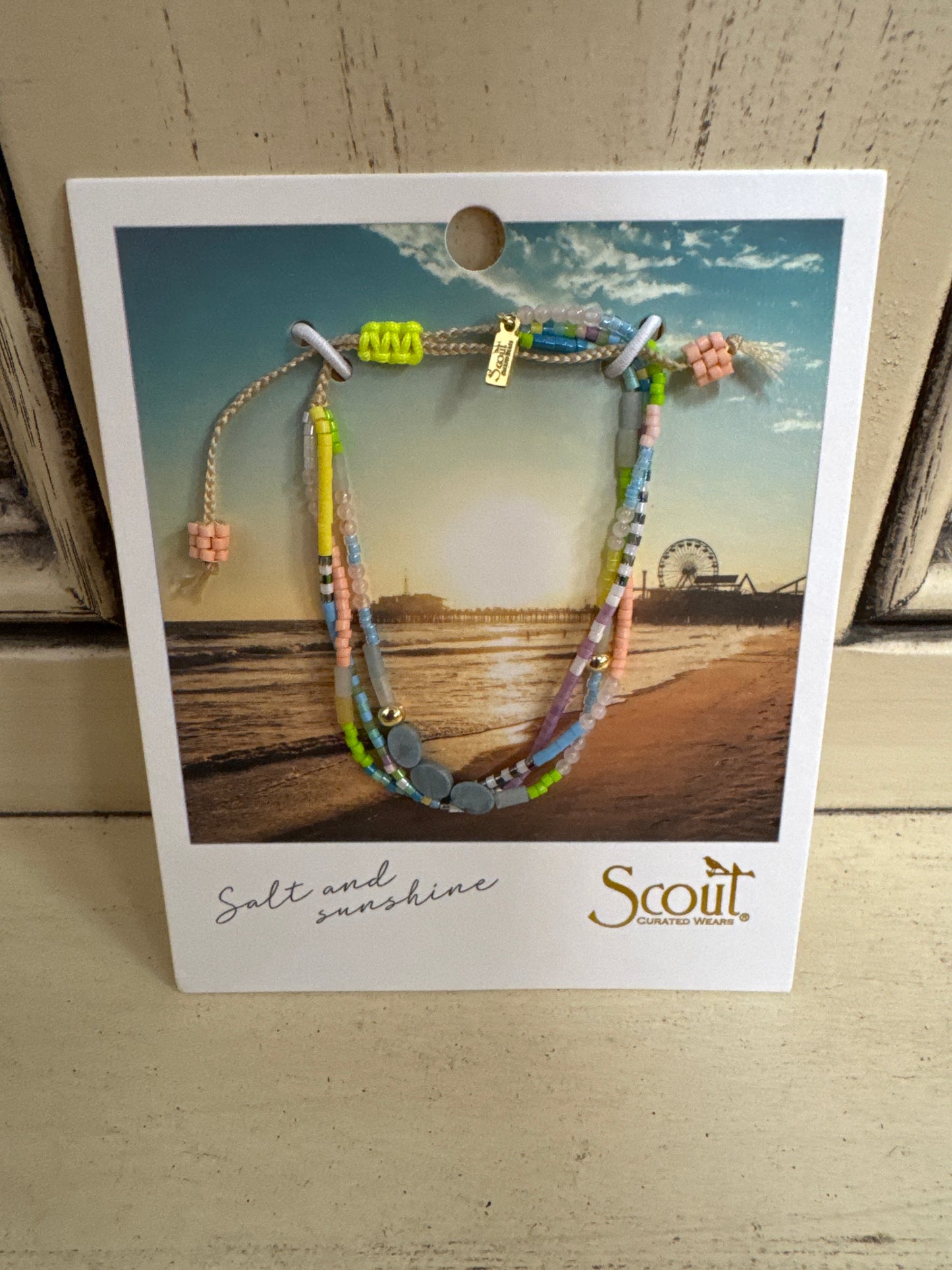 SCOUT MIXED MEDIA BRACELET-HARMONY BLUE