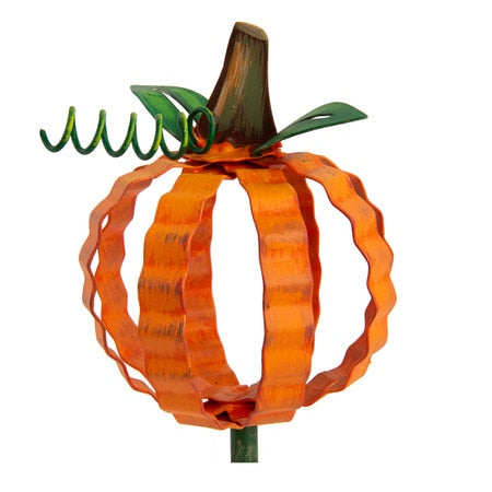 ROUND TOP COLLECTION-RIBBON PUMPKIN FINIAL