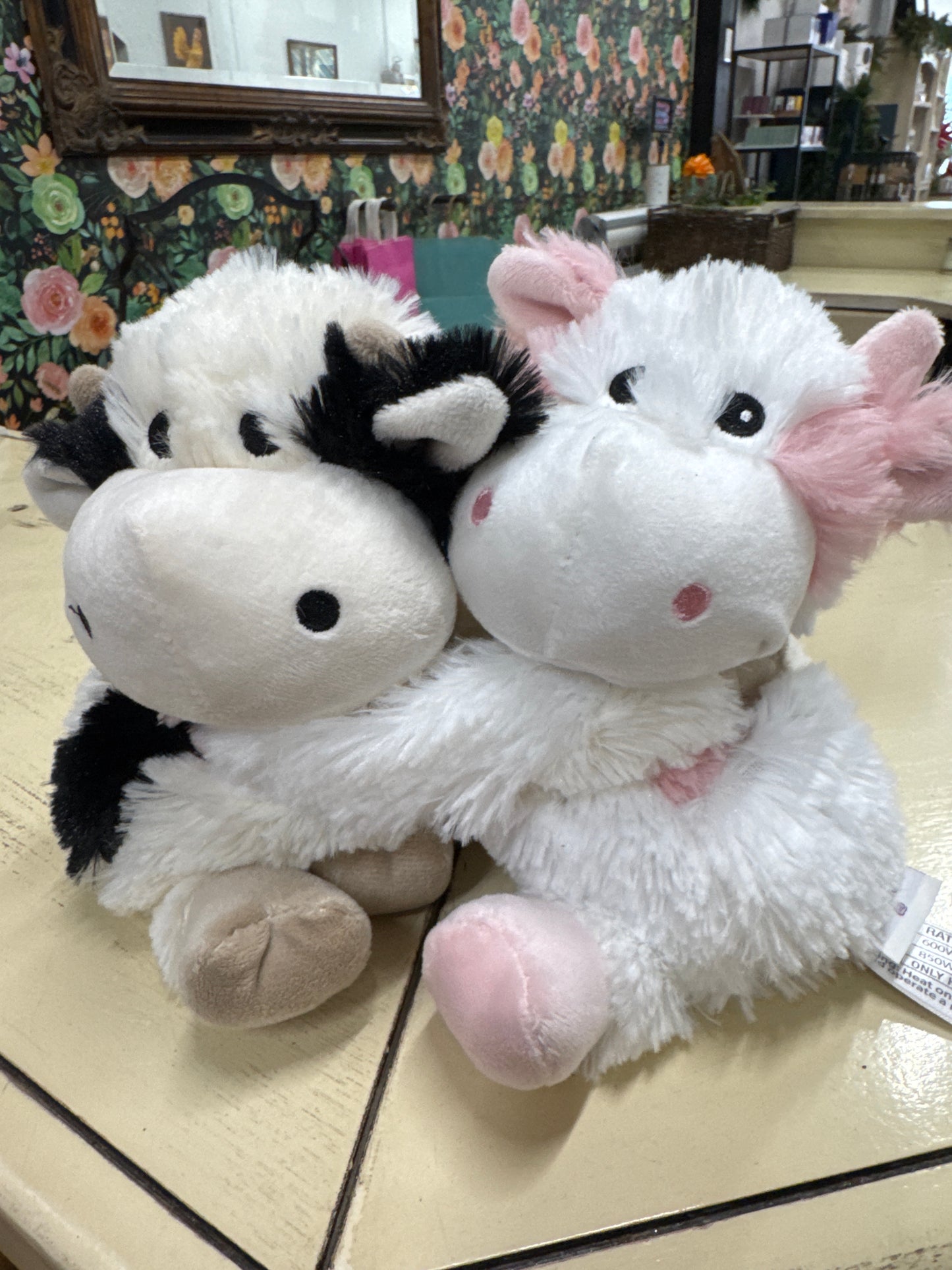 WARMIE JR HUGGABLES-STRAWBERRY/COW