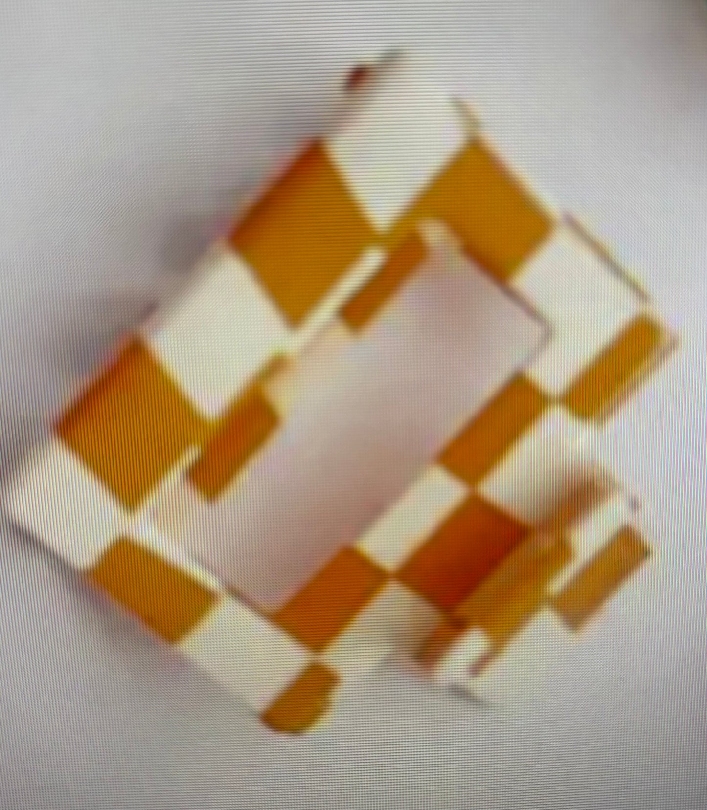 MILA & ROSE CHECKER CLAW CLIP