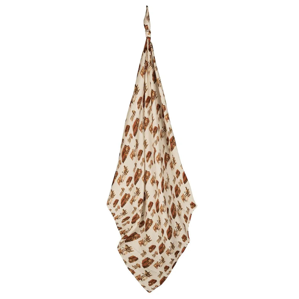 MILKBARN SWADDLE BLANKET HOMESTEAD