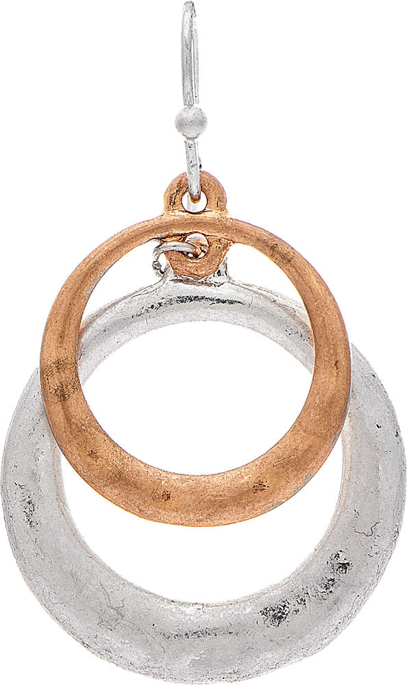 RAIN-CIRCLE ON CIRCLE EARRINGS-TT