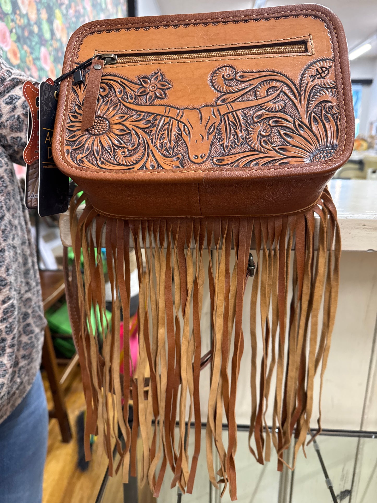 AMERICAN DARLING FRINGE FANNY PACK