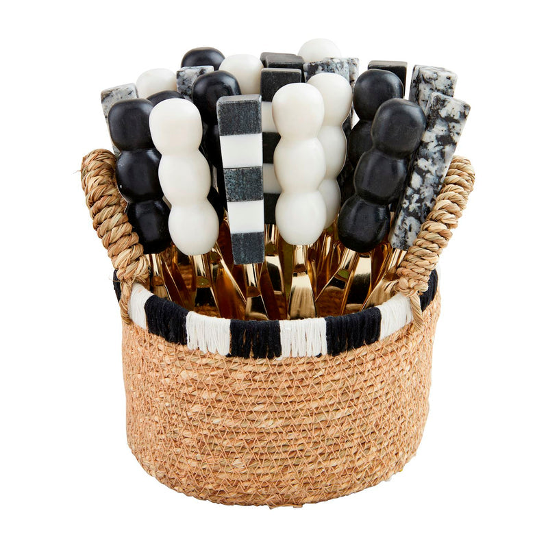 MUD PIE MARBLE SPREADER-STRIPED