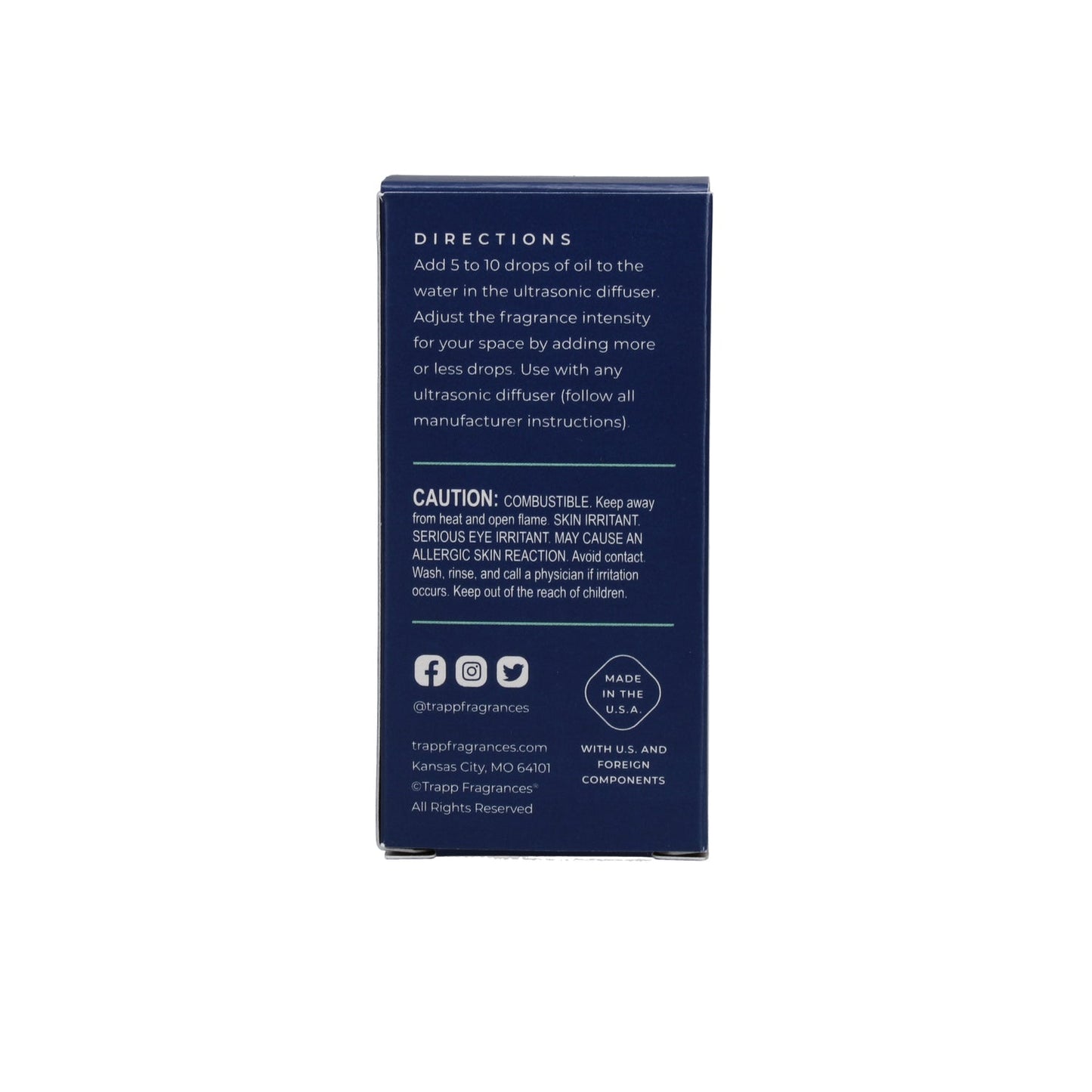 TRAPP DIFFUSER OIL/BOBS FLOWER/.5 OZ