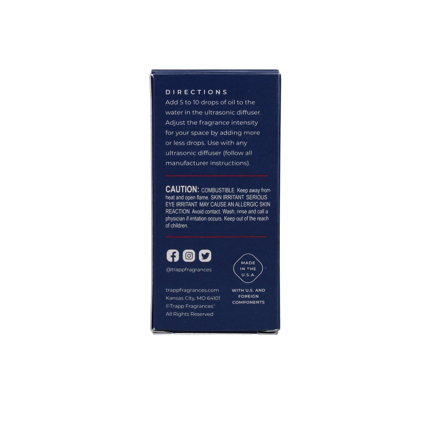 TRAPP DIFFUSER OIL/WILD CURRANT/.5 OZ