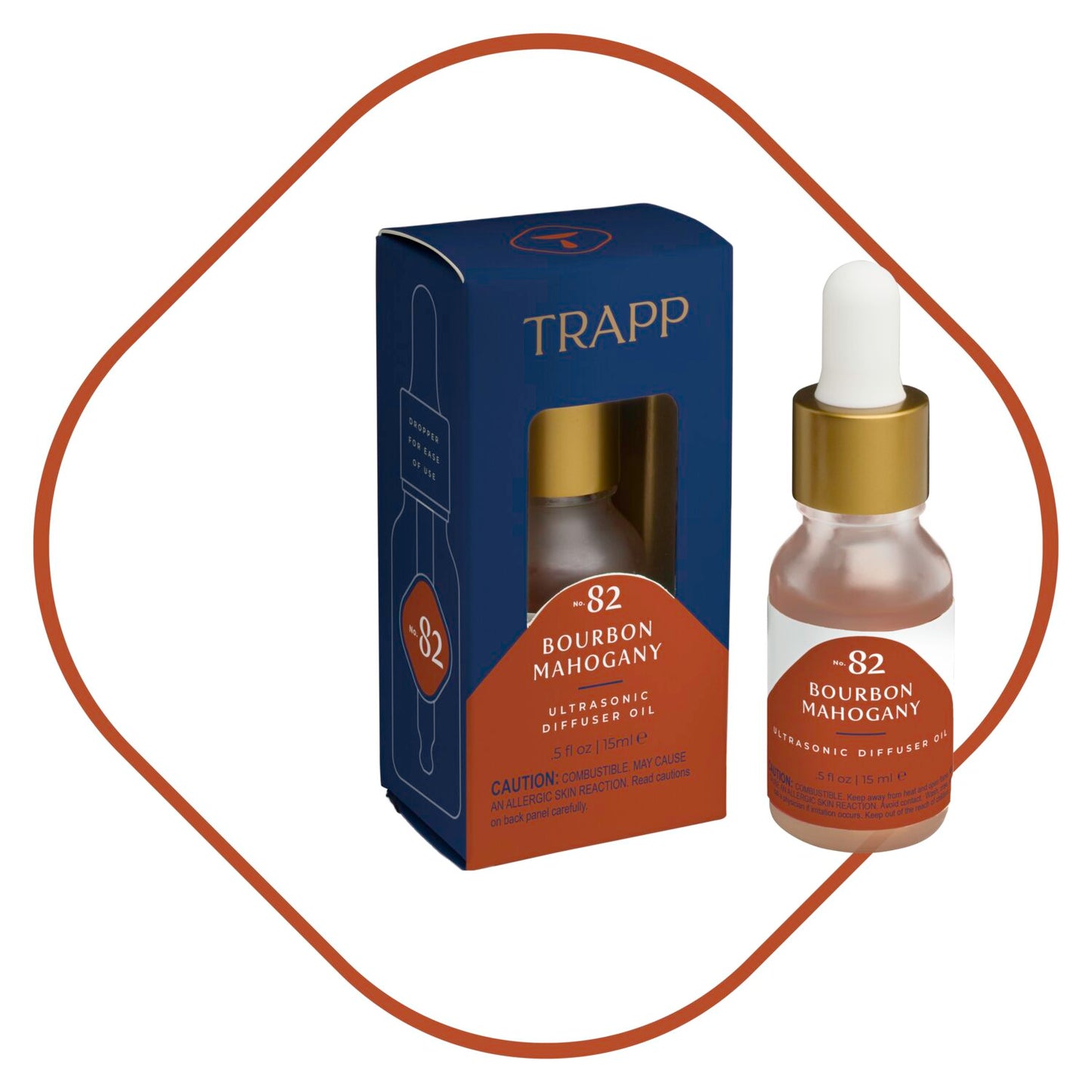TRAPP DIFFUSER OIL-BOURBON MAHOGANY