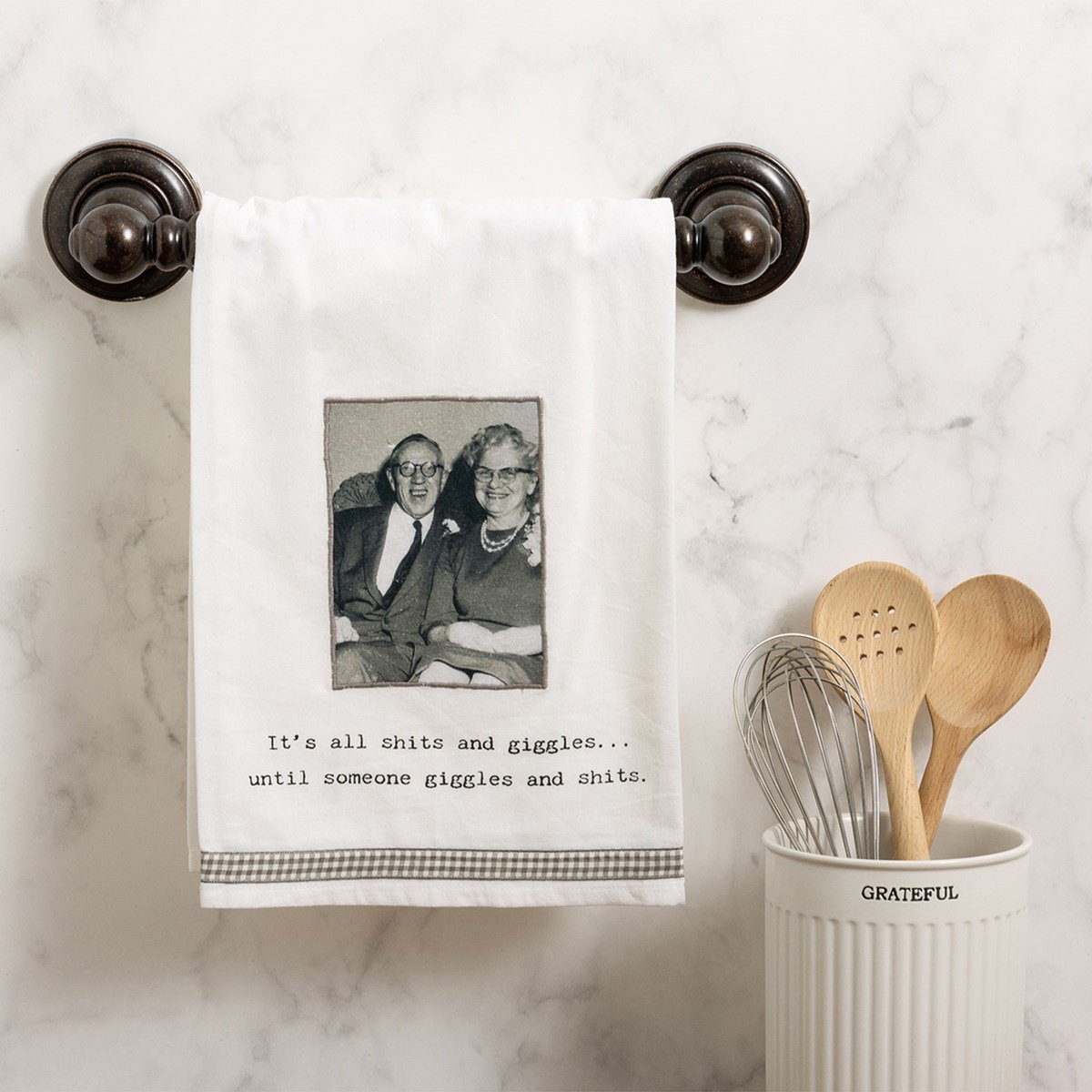 KITCHEN TOWEL - AND GIGGLES