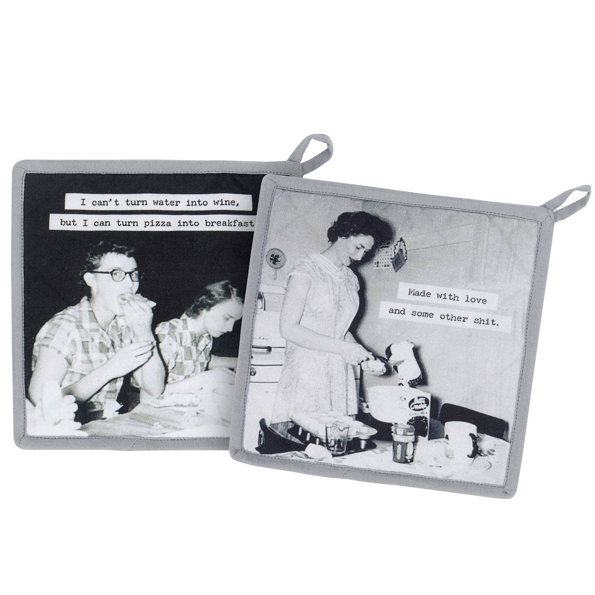 HOT PAD SET - MADE WITH LOVE