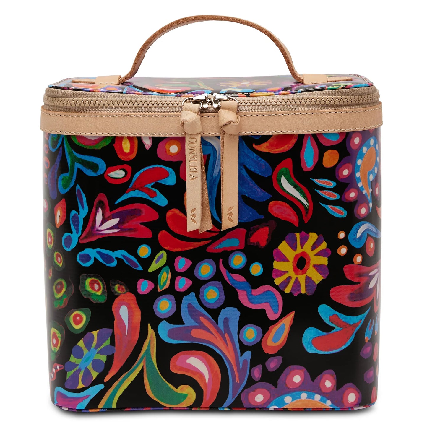 CONSUELA SLIM TRAIN CASE/SOPHIE BLACK