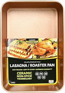 ULT 15X10 ROASTER PAN-ROSE GOLD GRANITE