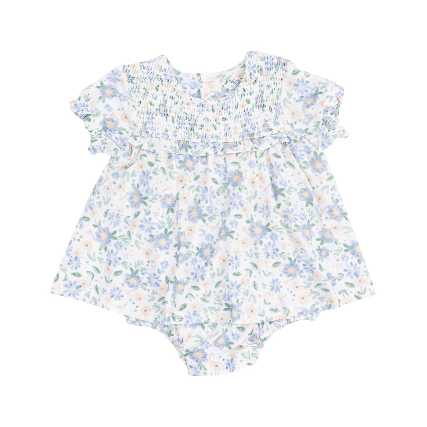 ANGEL DEAR VERONICAL SMOCKED RUFFLE W/ SKIRT
