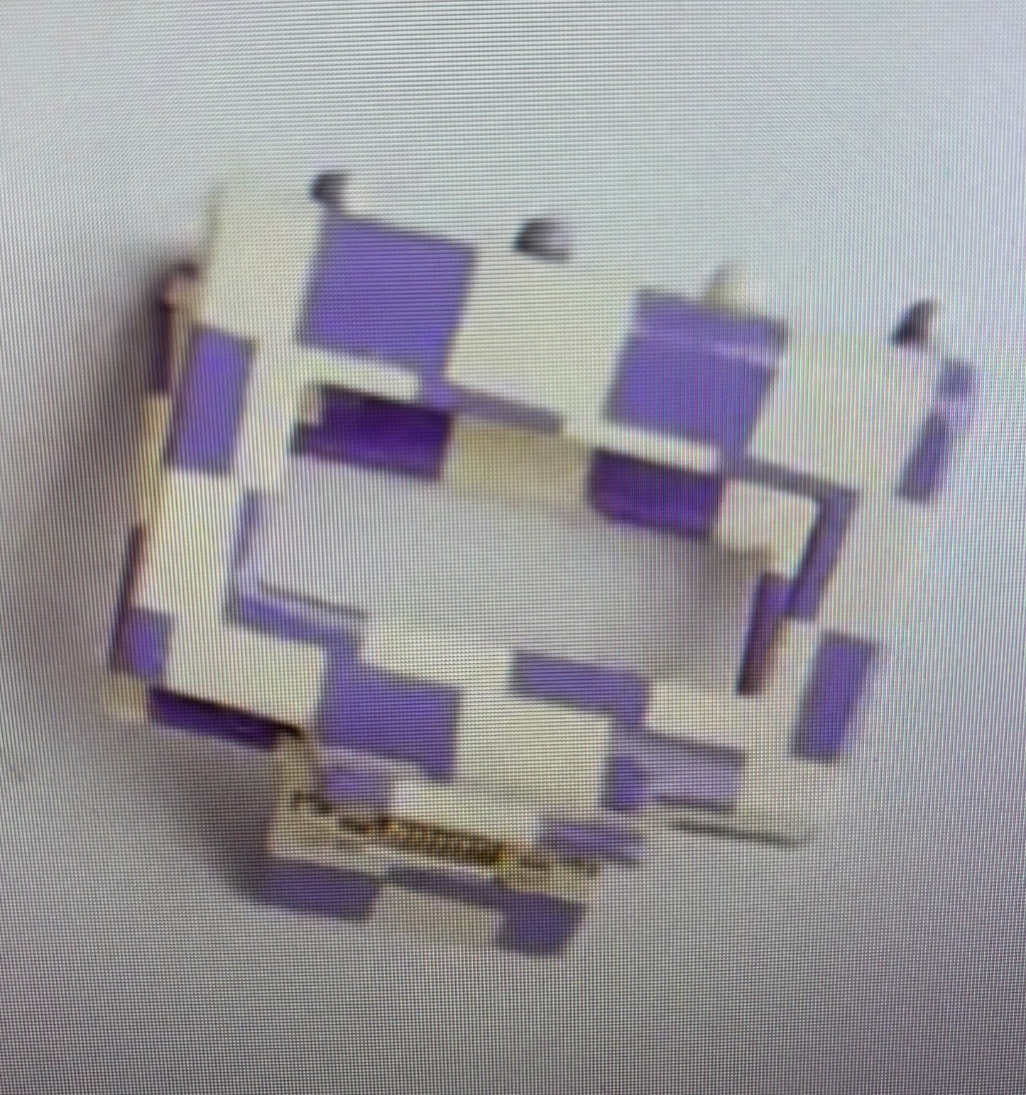 MILA & ROSE CHECKER CLAW CLIP
