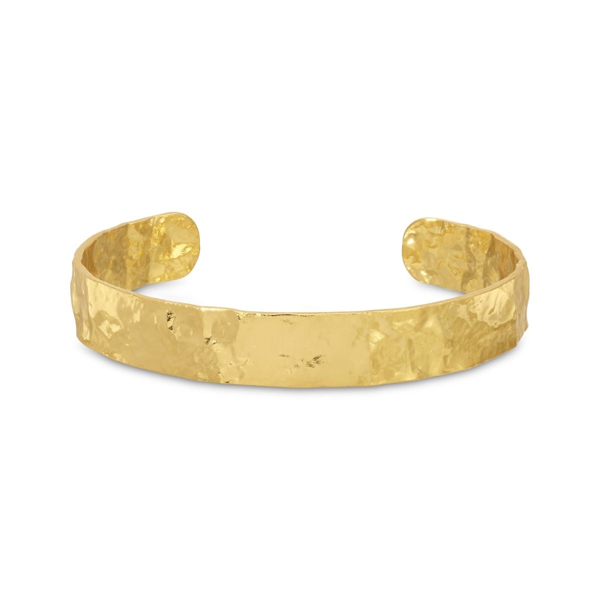 SPLENDID IRIS-TEXTURED CUFF BRACELET-GOLD