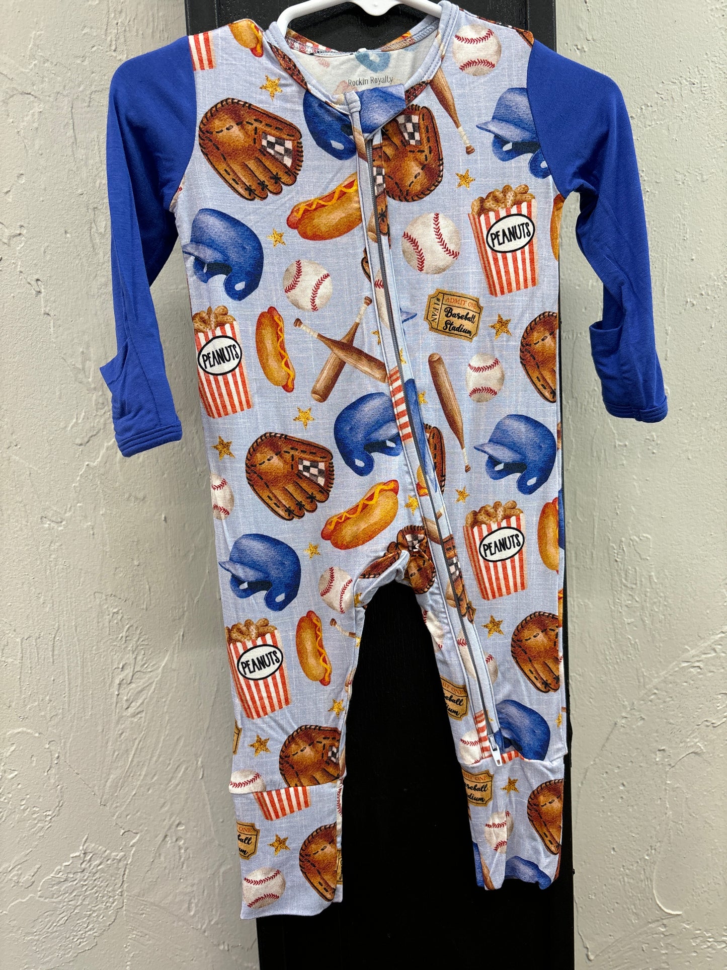 ROCKIN ROYALTY FOOTIE-BATTER BATTER