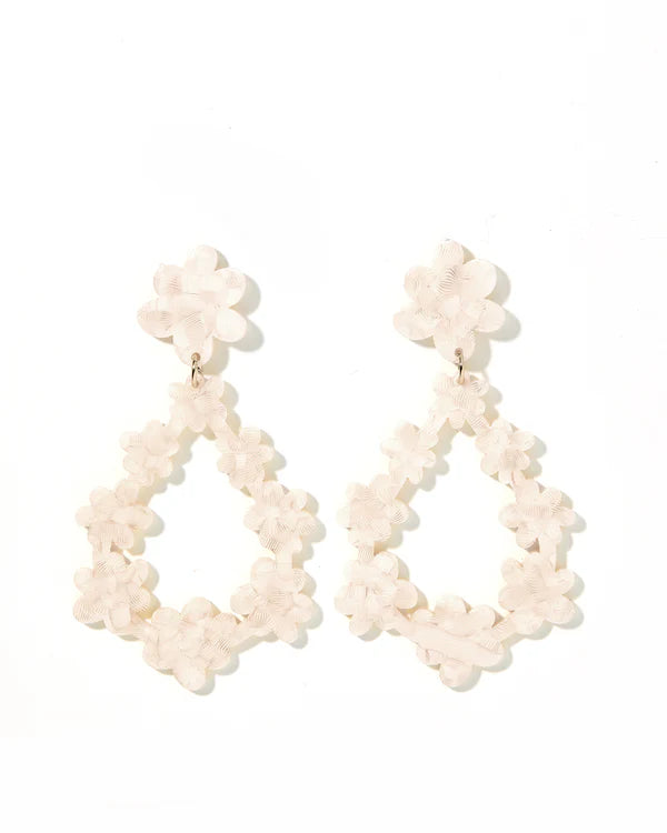 LINNY EARRINGS-BIANCA-WHITE SHELL