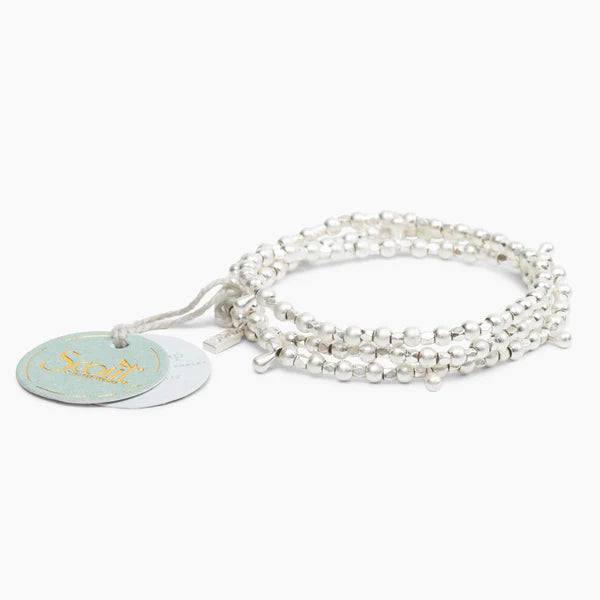 SCOUT METAL WRAP-CLASSIC/TEARDROP/SILVER