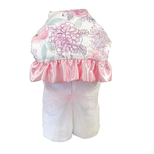 ROCKIN ROYALTY PLUSH HOODED- BASHFUL PINK