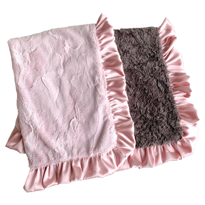 ROCKIN ROYALTY BLANKET-DUSTY ROSE