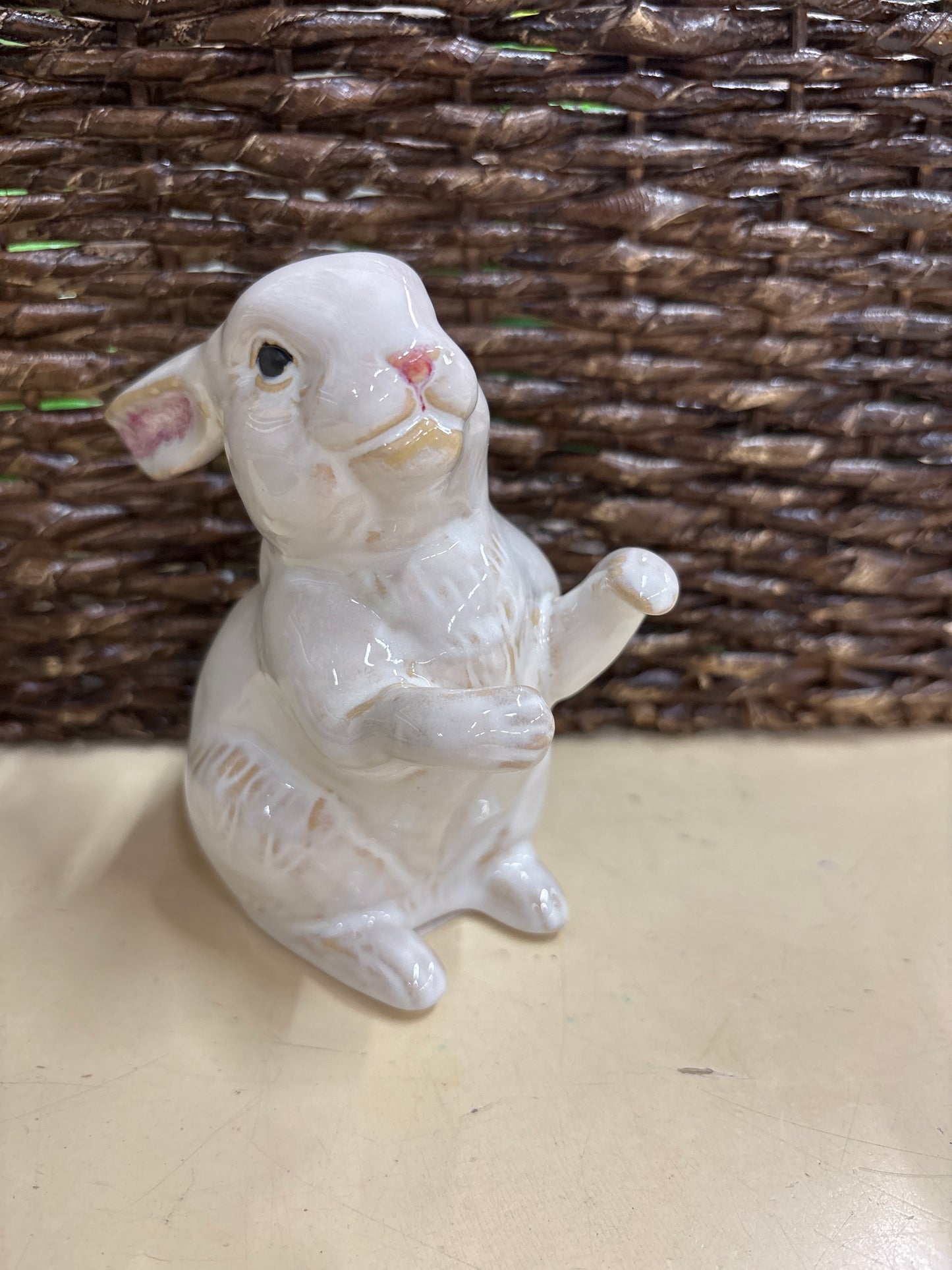 STONEWARE STANDING RABBIT