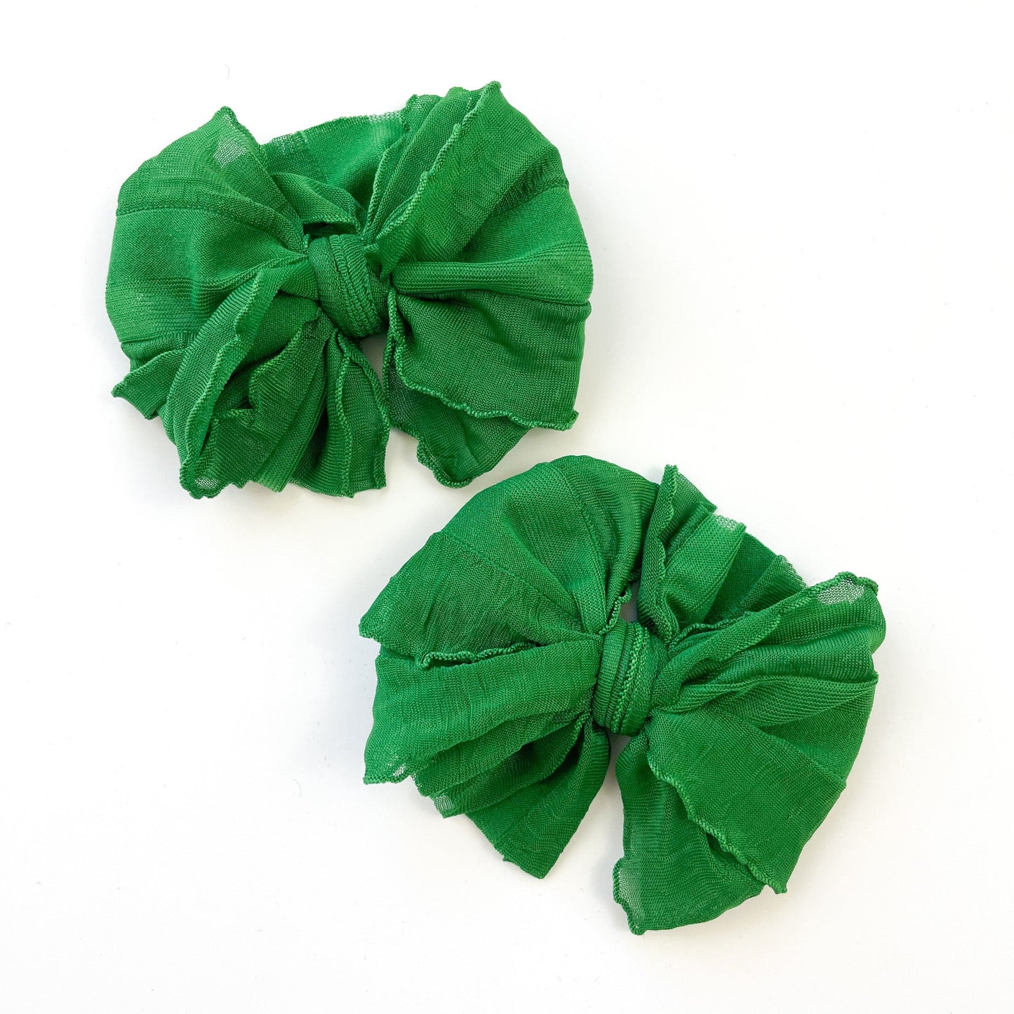 IN AWE PIGGY CLIP-SET OF 2-GREEN