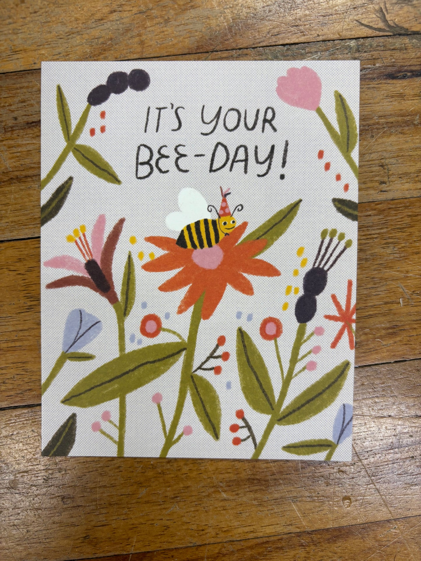 LM CARD-ITS YOUR BEE-DAY