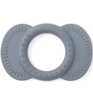 BELLA TUNNO-RATTLE TEETHER-GRAY ELEPHANT
