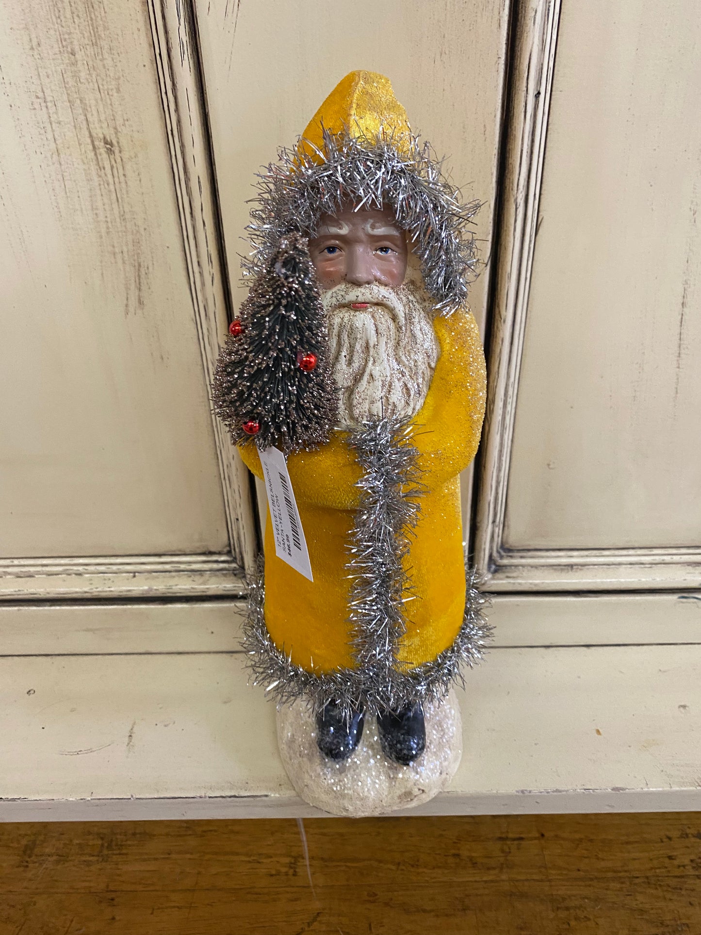 12" VELVET BELSNICKLE SANTA