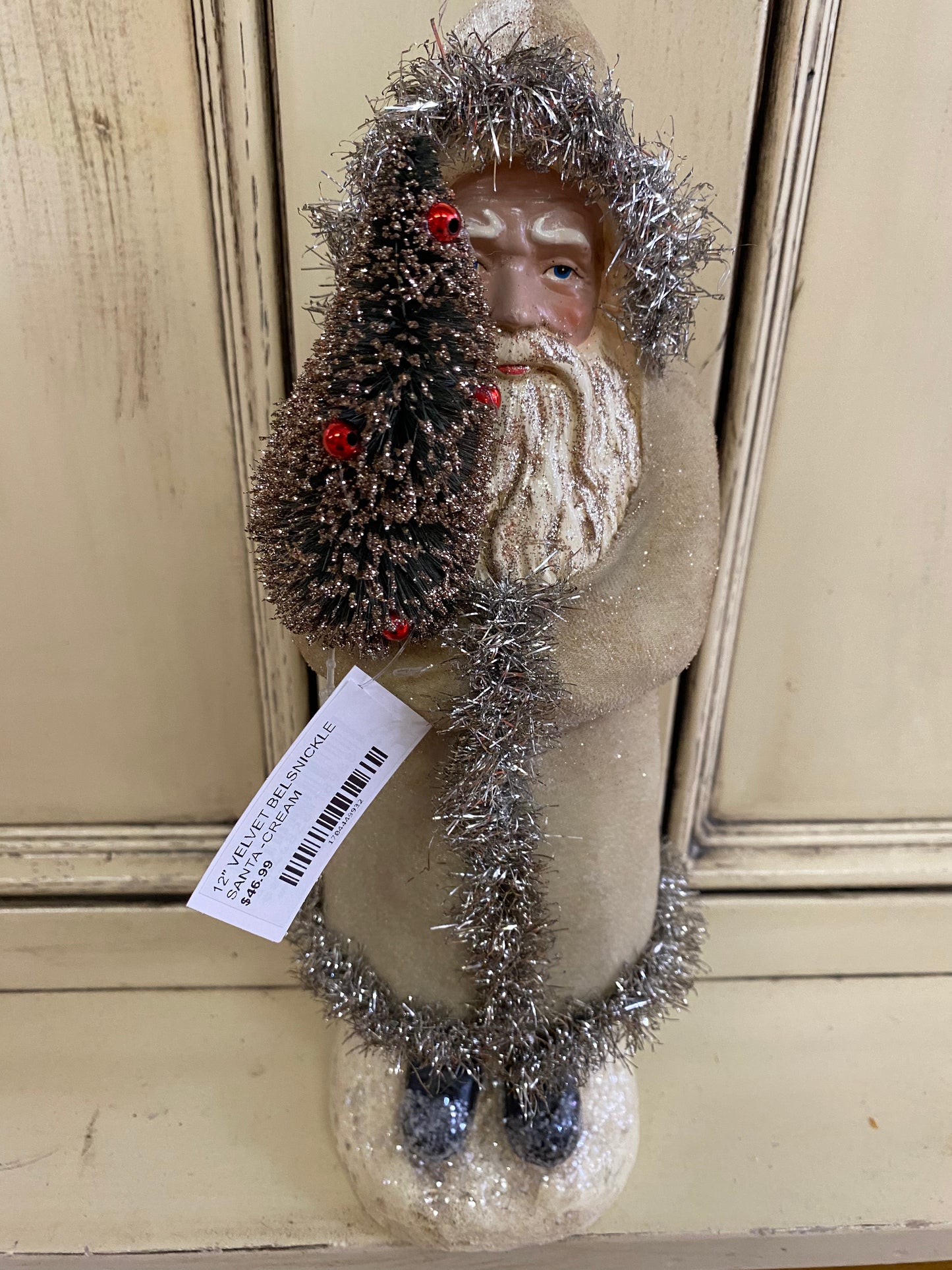 12" VELVET BELSNICKLE SANTA