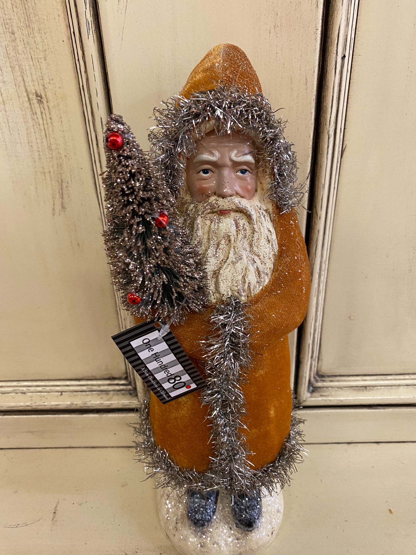 12" VELVET BELSNICKLE SANTA