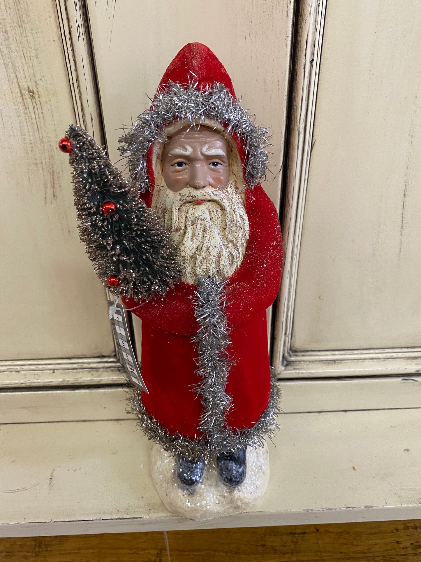 12" VELVET BELSNICKLE SANTA
