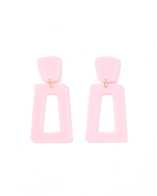LINNY EARRINGS-KENNEDY-BABY PINK