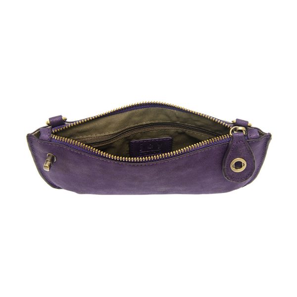 JOY MINI CROSSBODY CLUTCH WRISTLET-VIOLE