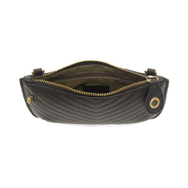 JOY QUILTED MINI CROSSBODY-BLACK